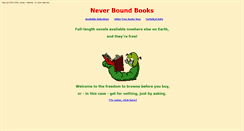 Desktop Screenshot of neverbound.com